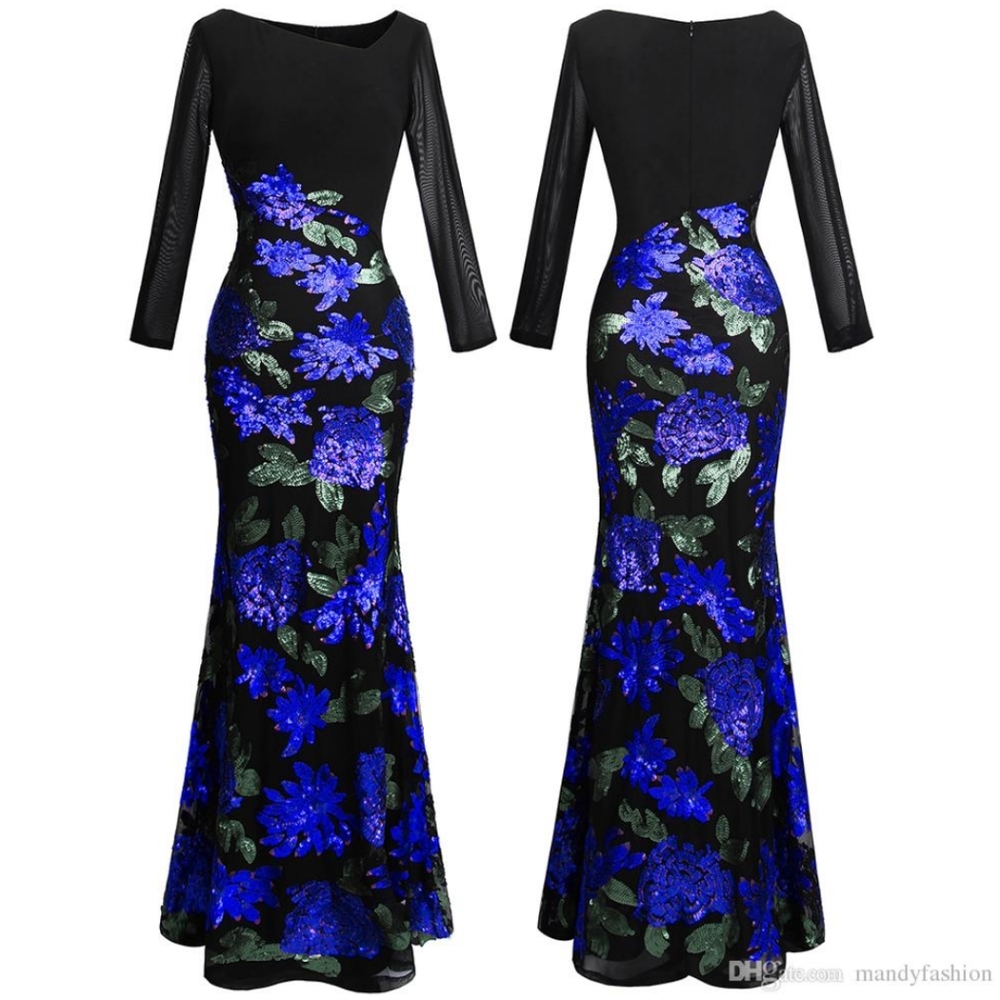Long sequin formal dress/ BNWT
